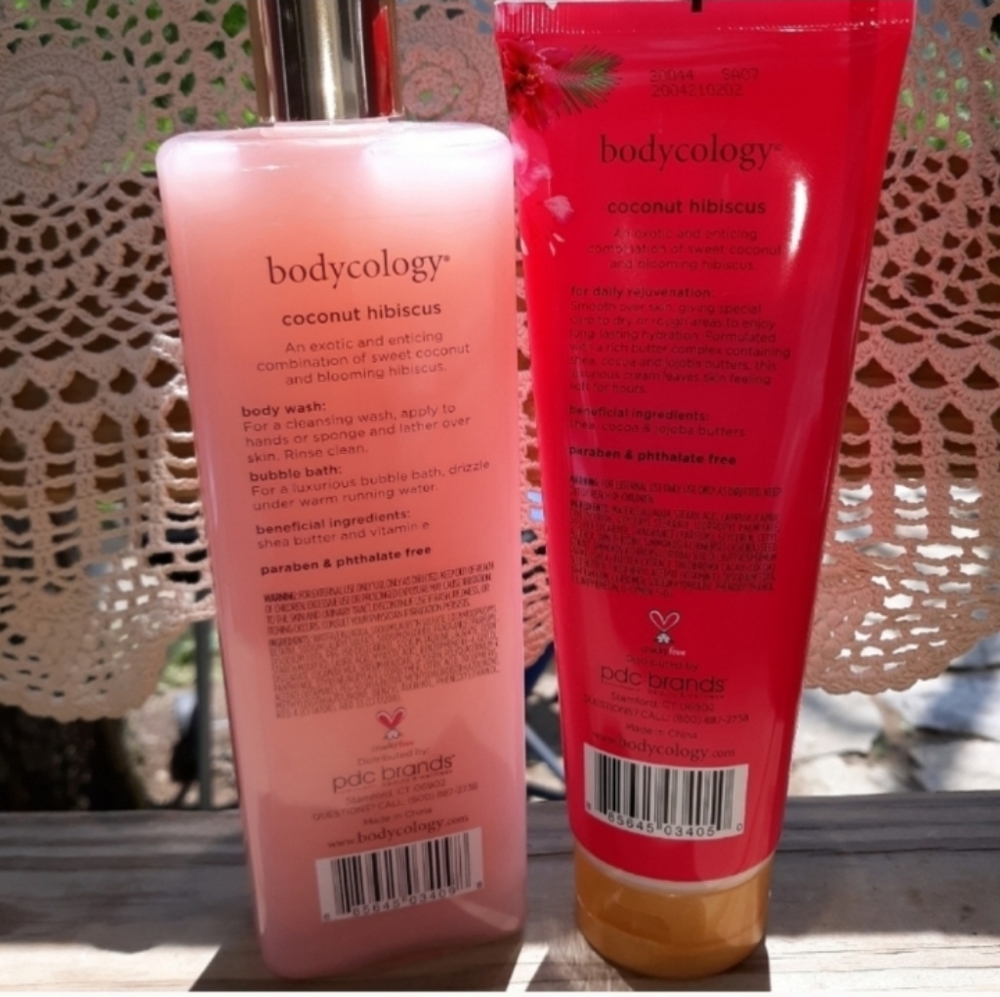 🆕️FINAL PRICE🌺COCONUT HIBISCUS BODY WASH & CREAM - Picture 6 of 13